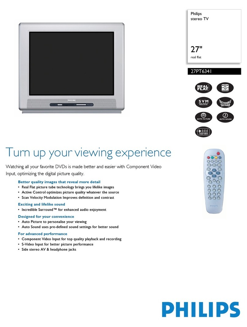 Philips 27PT6341 User manual