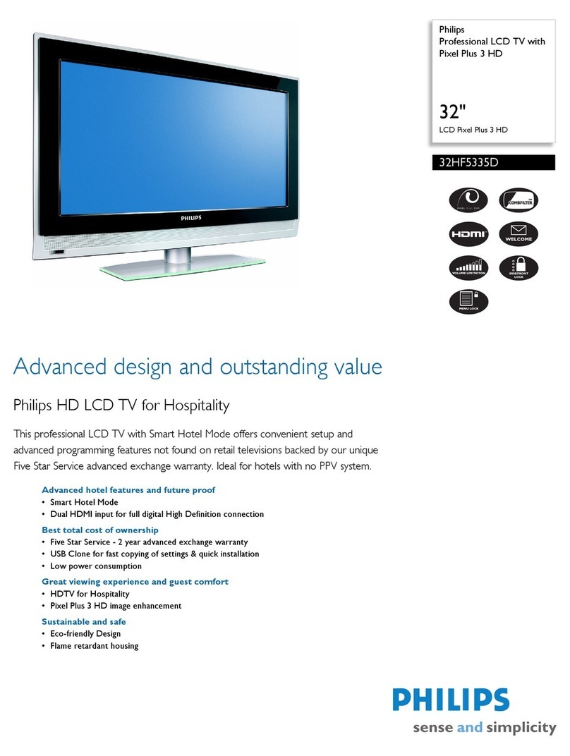 Philips 32HF5335D User manual