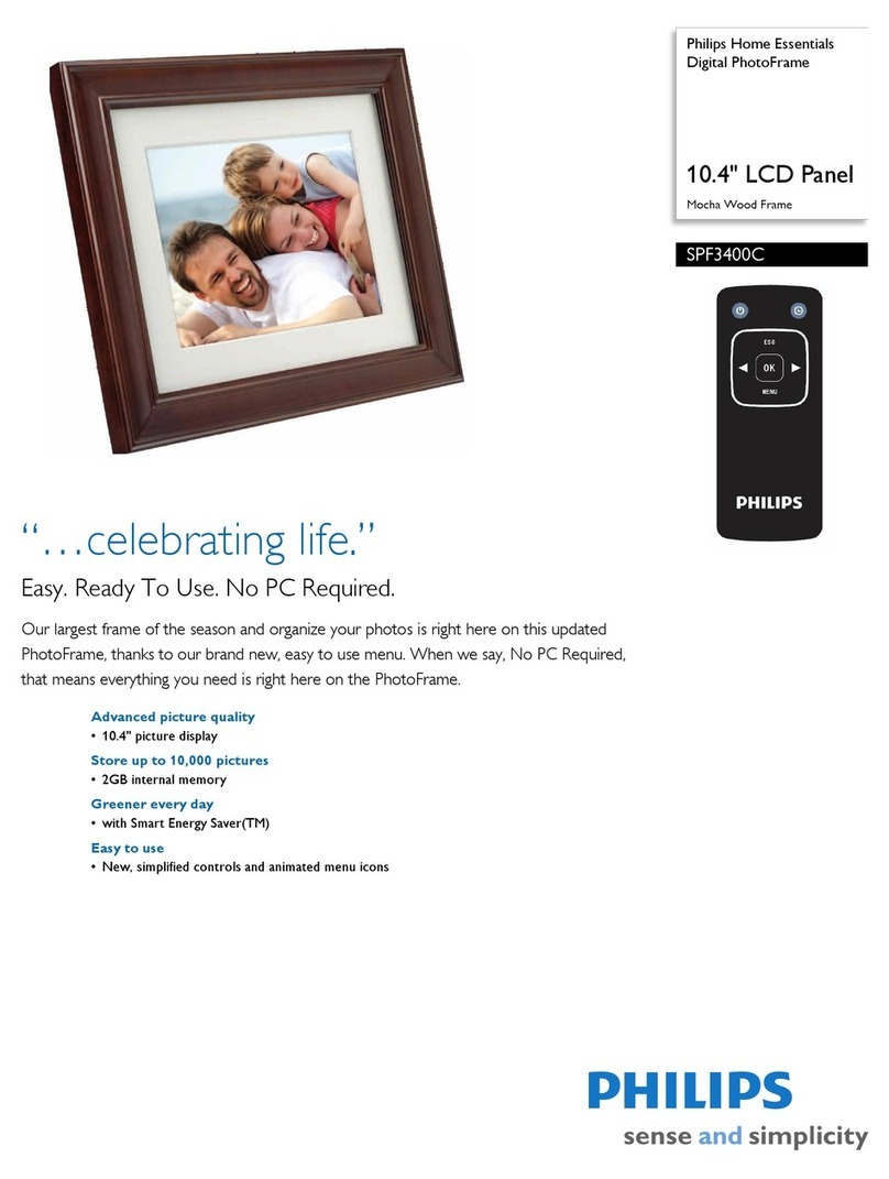 Philips SPF3400C Specifications