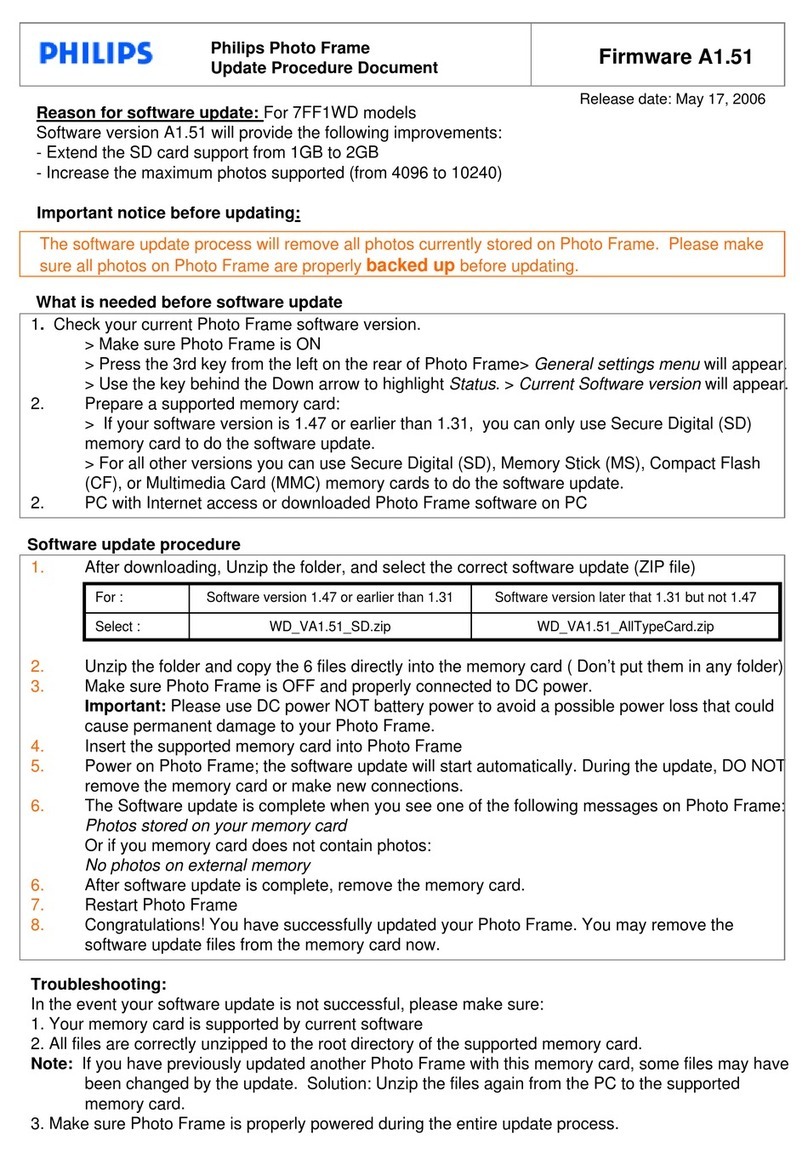 Philips 7FF1WD Technical manual
