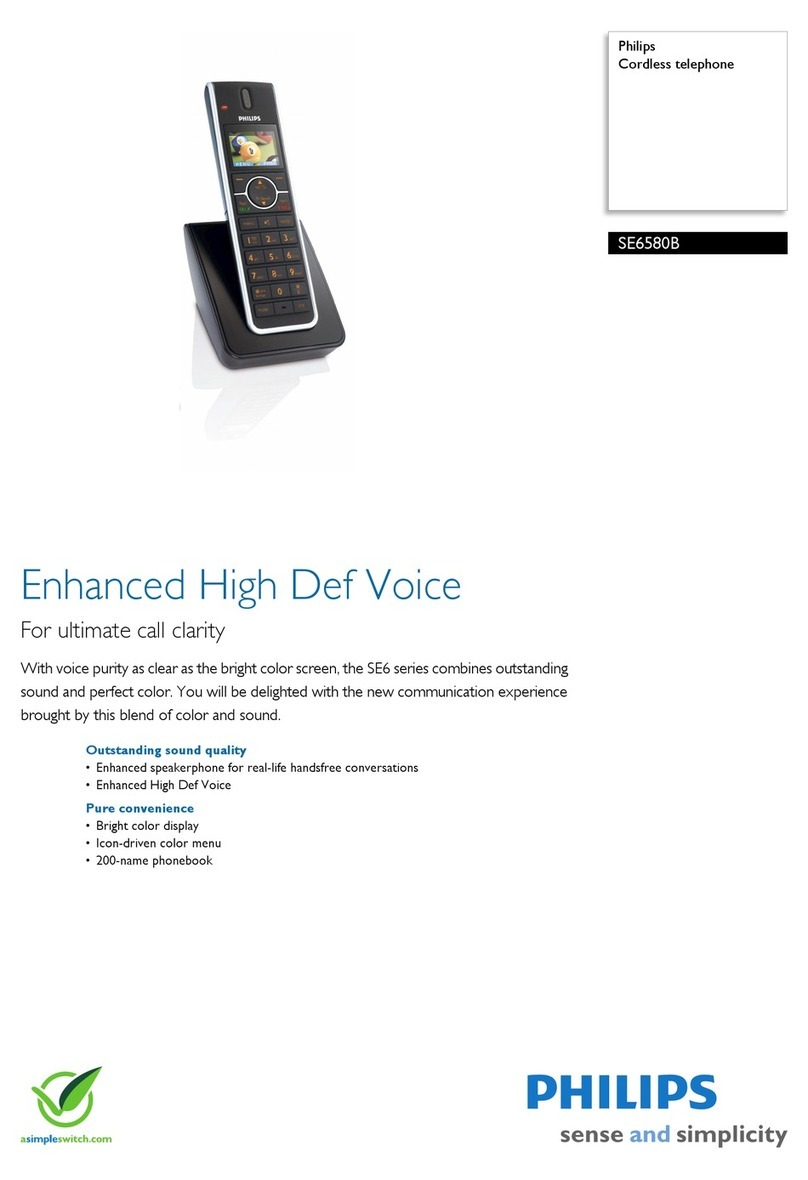 Philips SE6580B User manual