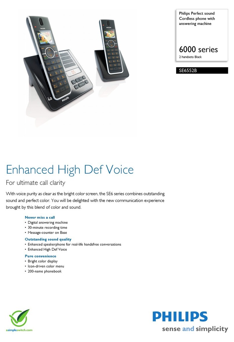 Philips SE6552B/17 Specifications