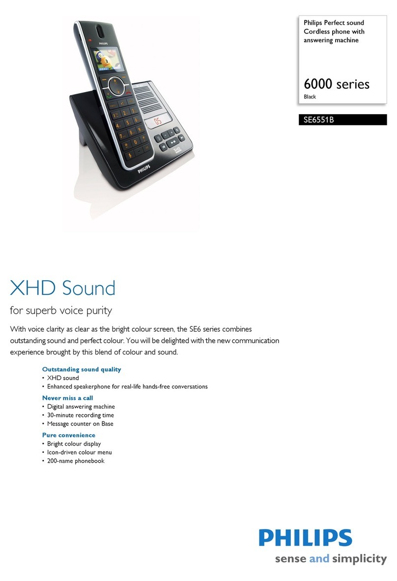 Philips SE6551B User manual