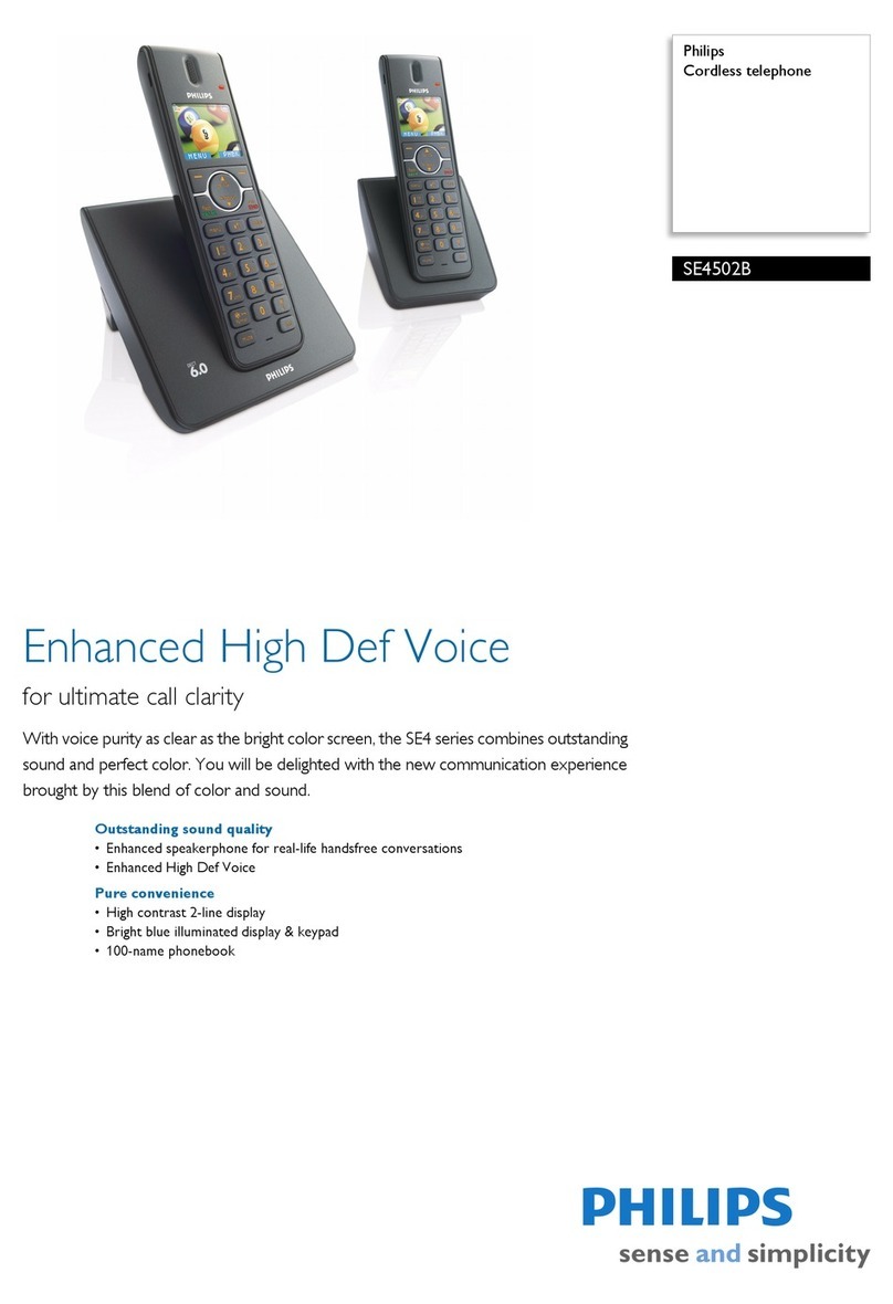 Philips SE4502B Specifications
