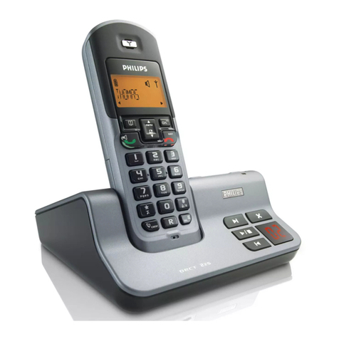 Philips DECT2251G/17 User manual