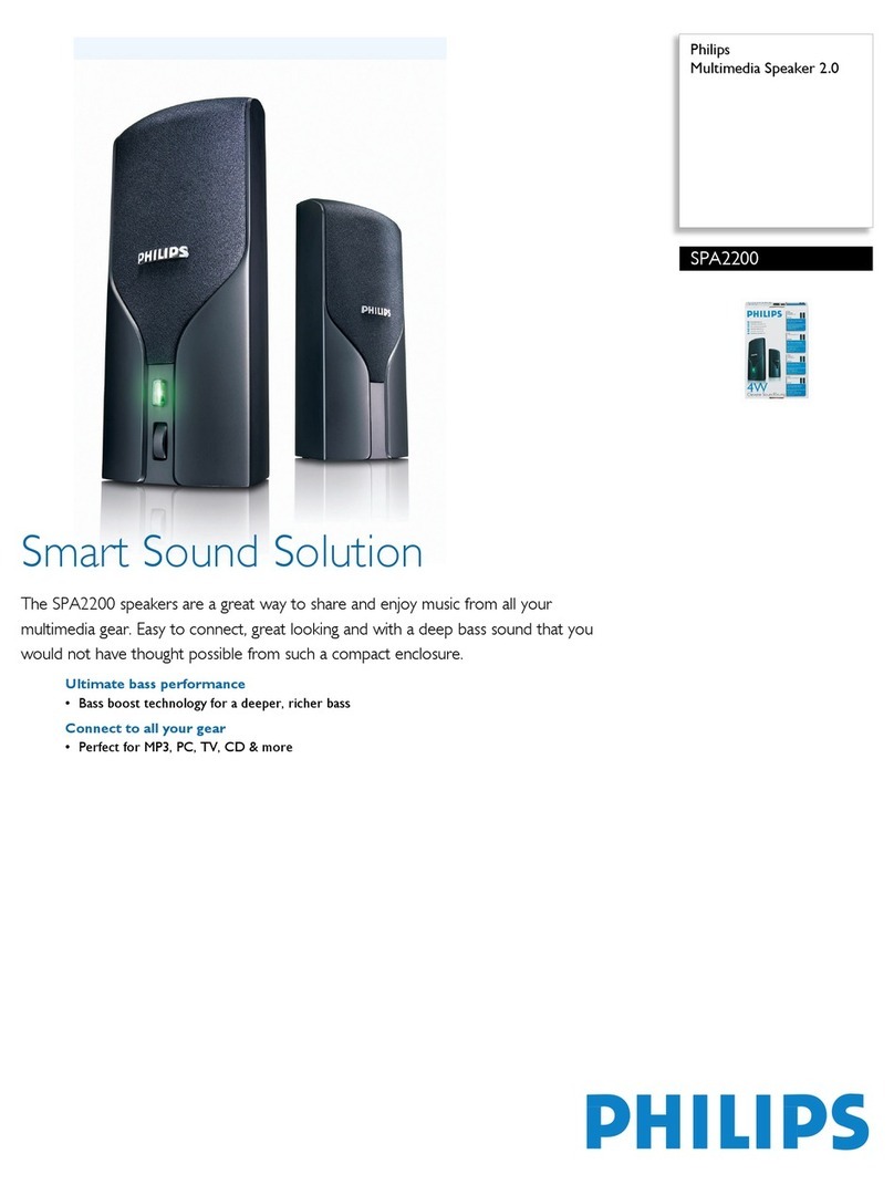 Philips SPA2200 User manual