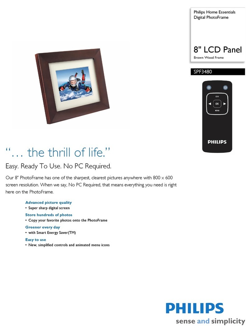Philips SPF3480 User manual