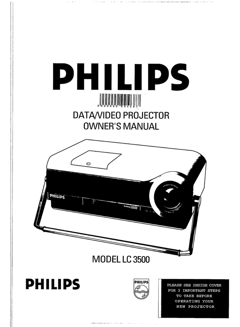 Philips LC3500 User manual Philips LC3500 User manual