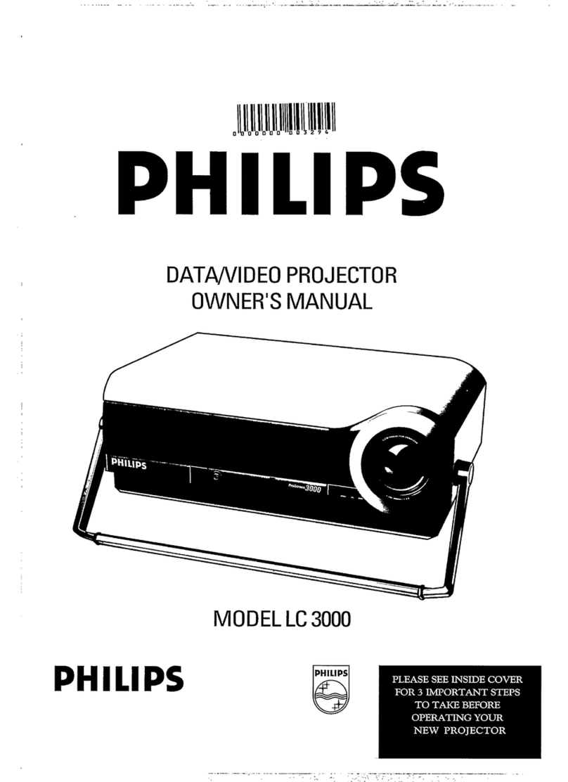 Philips LC3000G User manual Philips LC3000G User manual