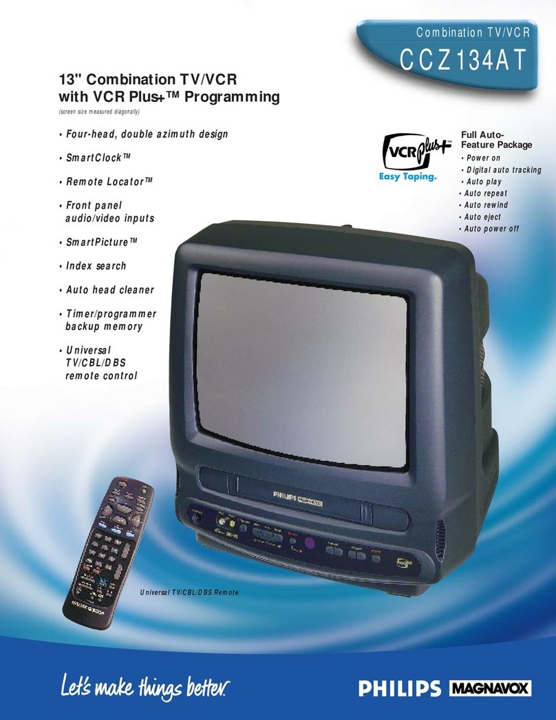 Philips CCZ134AT User manual Philips CCZ134AT User manual