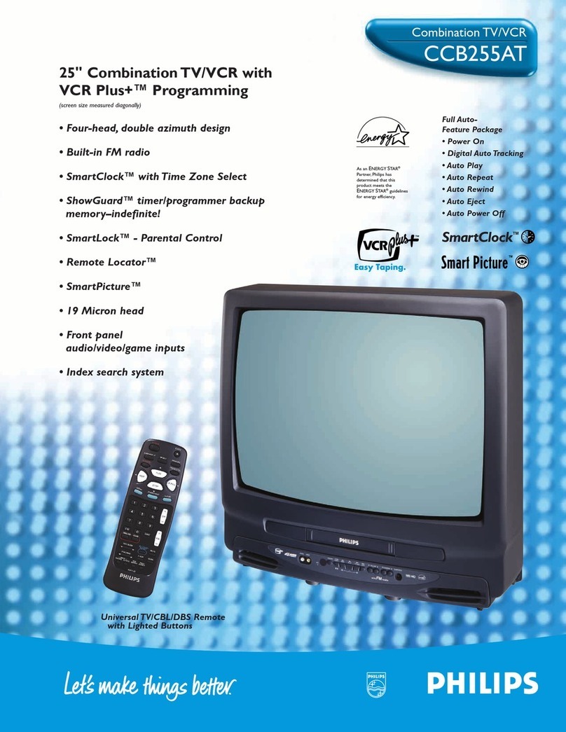 Philips CCB255AT Specifications