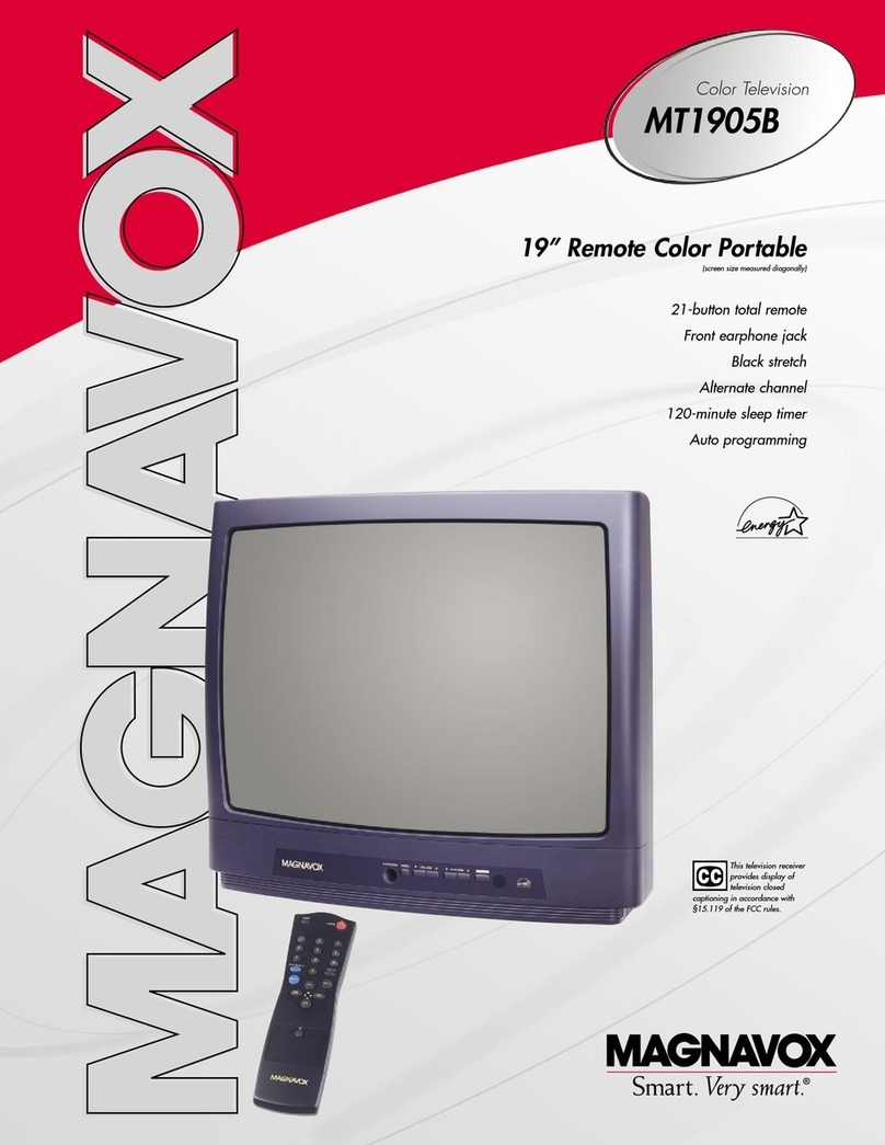 Magnavox MT1905B User manual