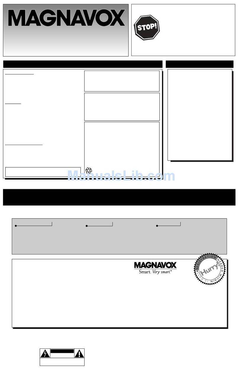 Magnavox MT1331B User manual