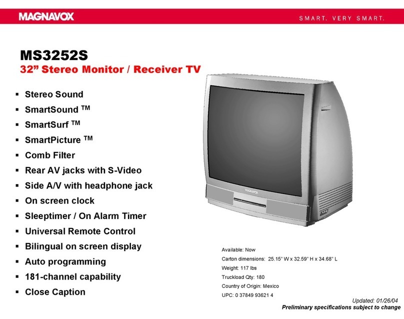 Magnavox MS3252S User manual