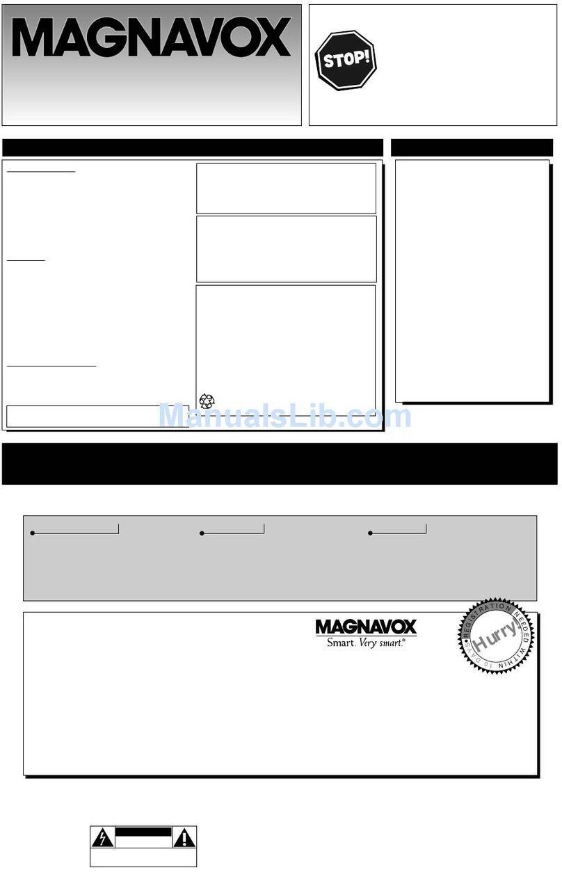 Magnavox MS1940B User manual