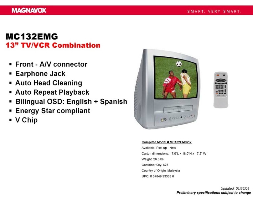 Philips MC132EMG Specifications
