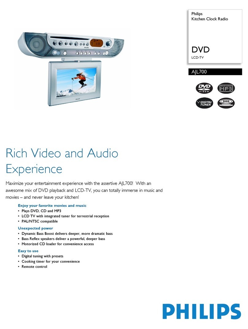 Philips AJL 700 Specifications