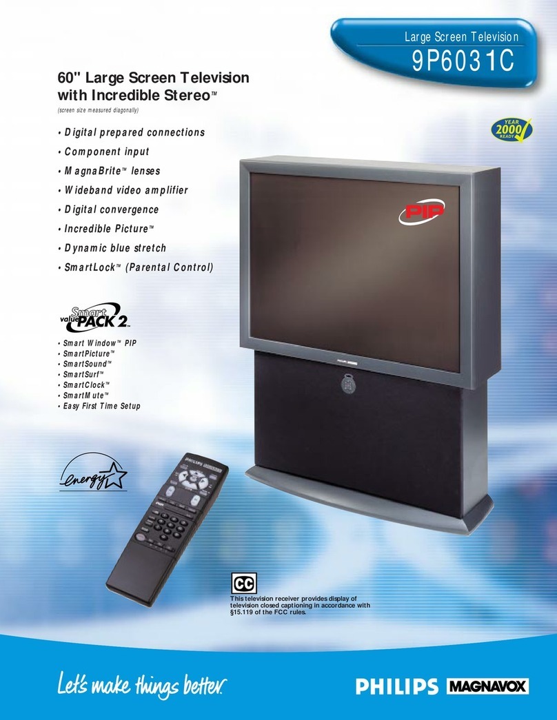 Philips Magnavox 9P6031C User manual