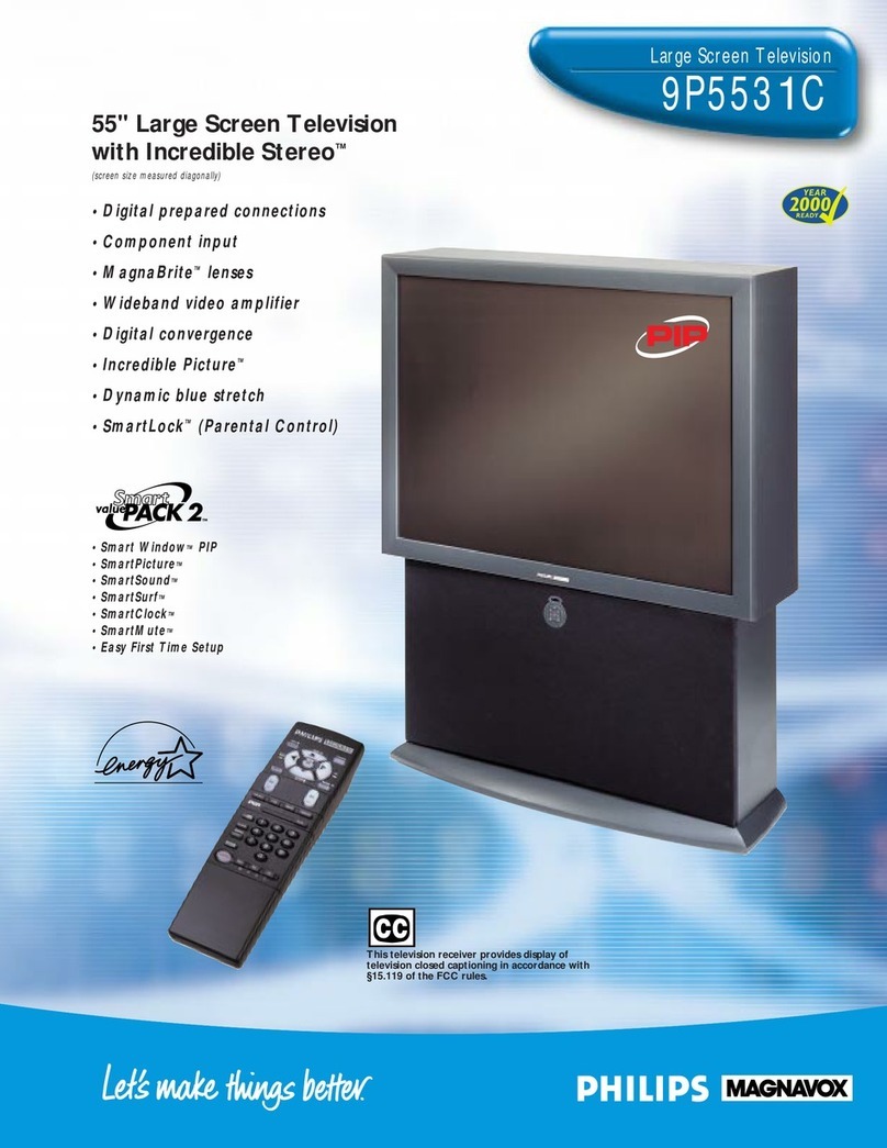 Philips Magnavox 9P5531C User manual