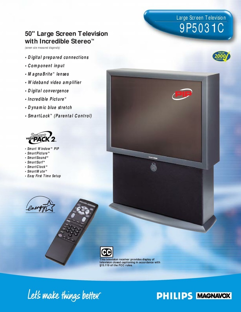 Philips Magnavox 9P5031C User manual