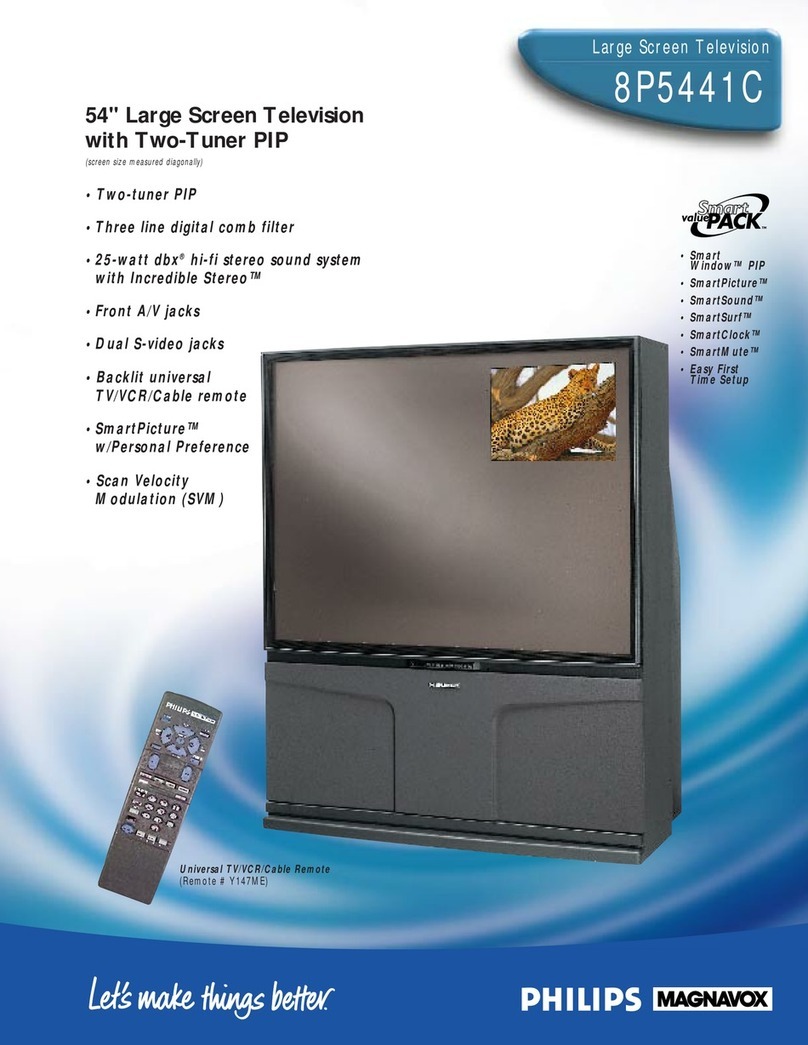 Philips Magnavox 8P5441C User manual