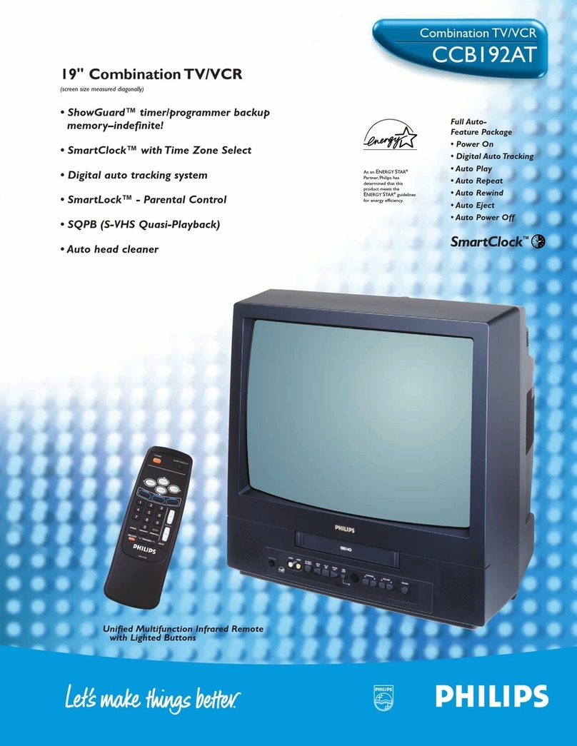 Philips CCB192AT Specification sheet