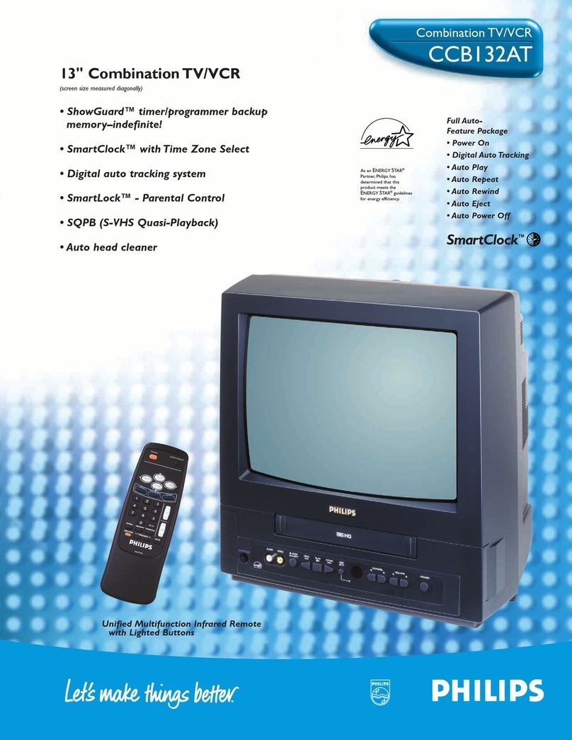Philips CCB 132AT Specifications