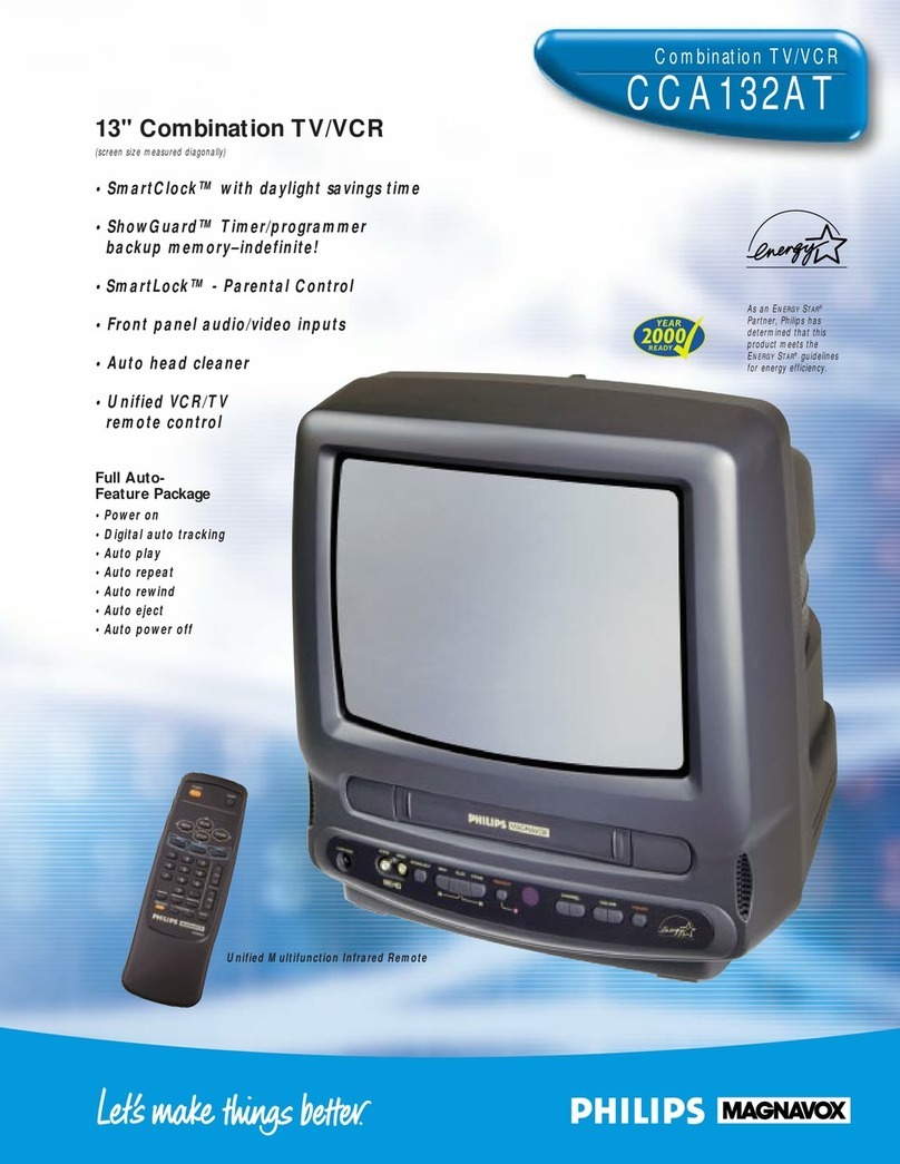 Philips Magnavox CCA132AT Specifications