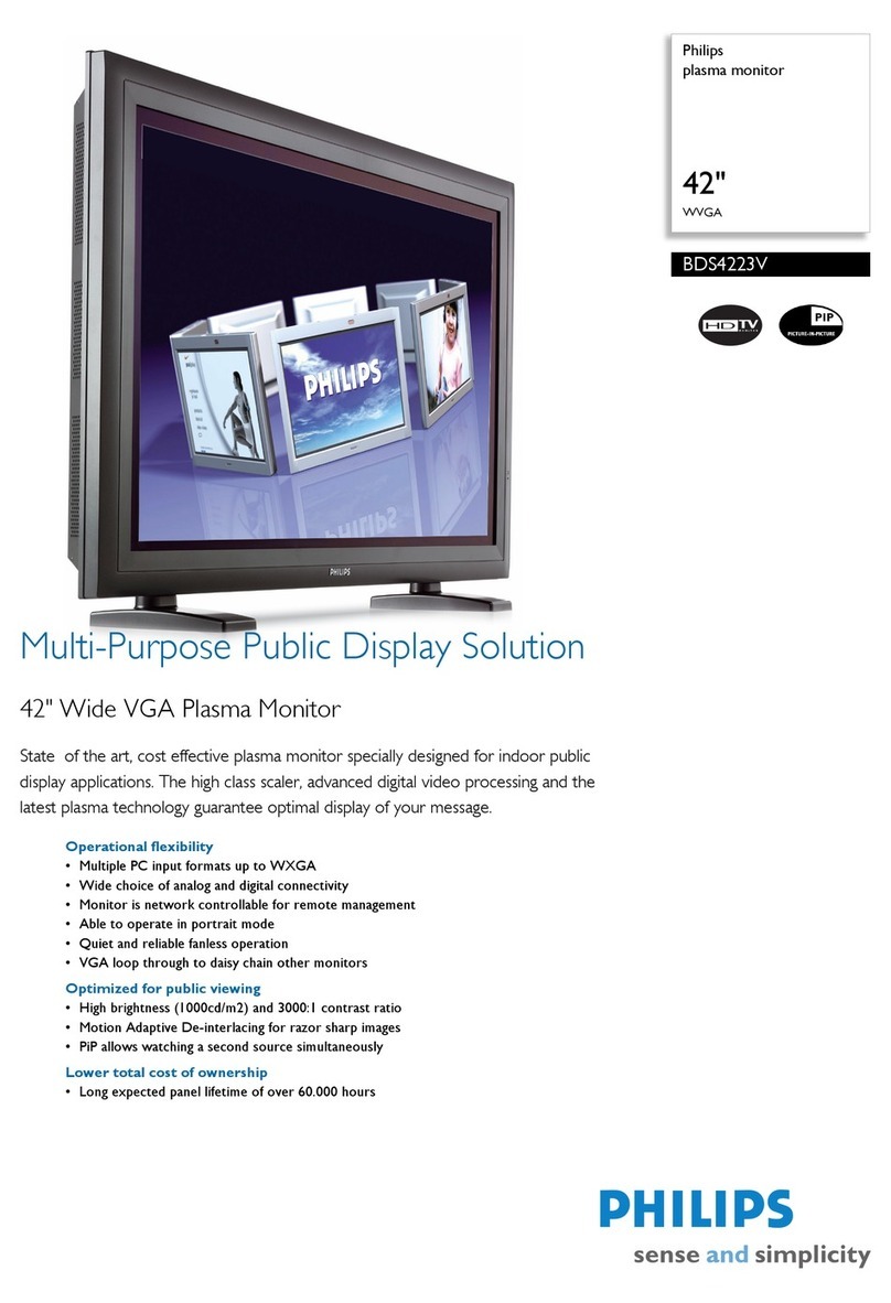Philips BDS4223V User manual