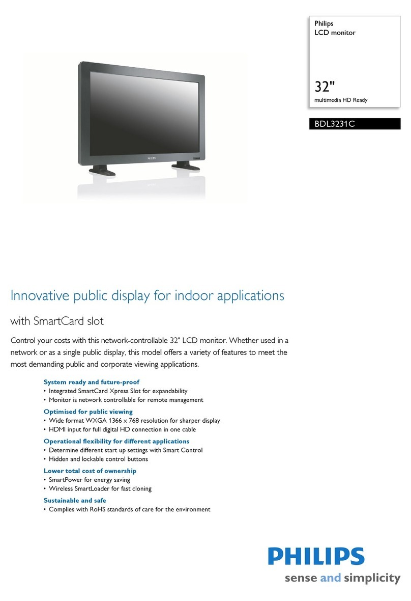 Philips BDL3231C User manual