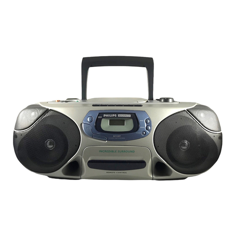 Philips AZ1207 User manual