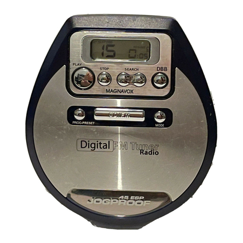 Magnavox MPC42017 - Fm Stereo Digital Tuner Port. Cd... user guide