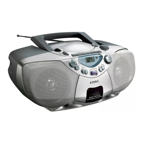 Philips AZ1008 Specifications