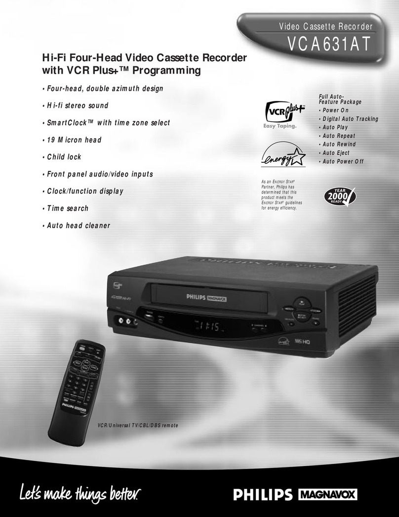 SV2000 VCA631AT User manual