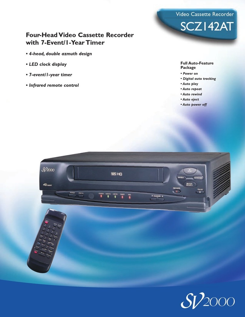 SV2000 SCZ142AT User manual