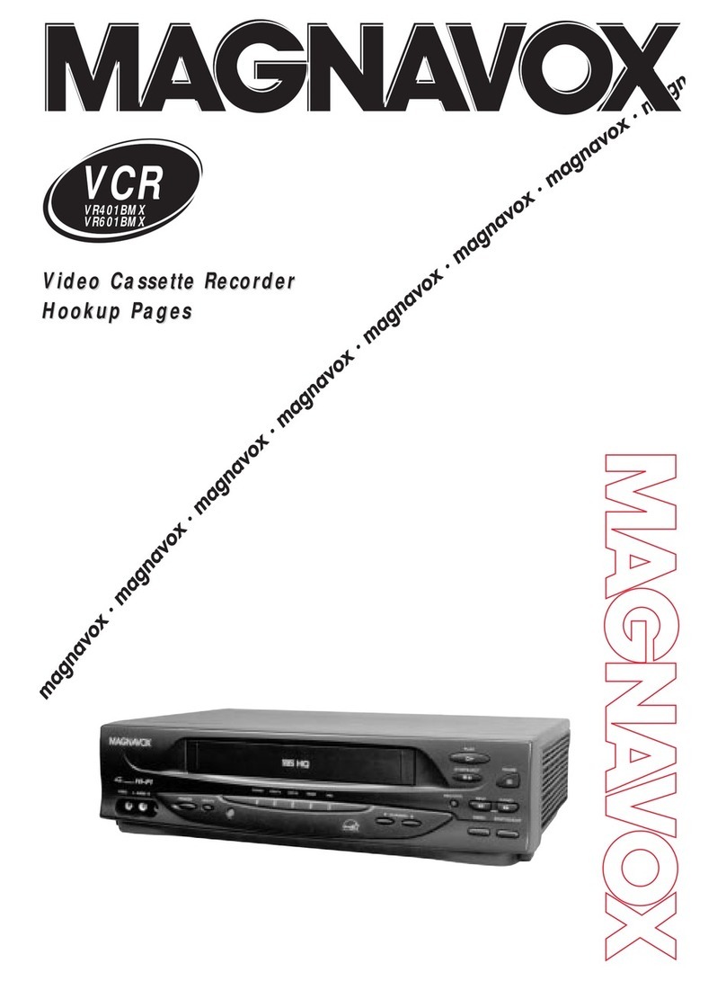 Magnavox VR401BMX Technical document