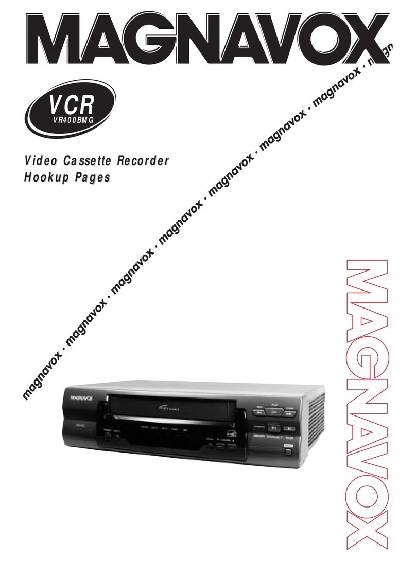 Magnavox VR400BMG User manual