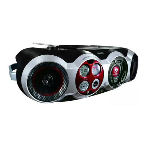 Philips AZ2555 Specifications