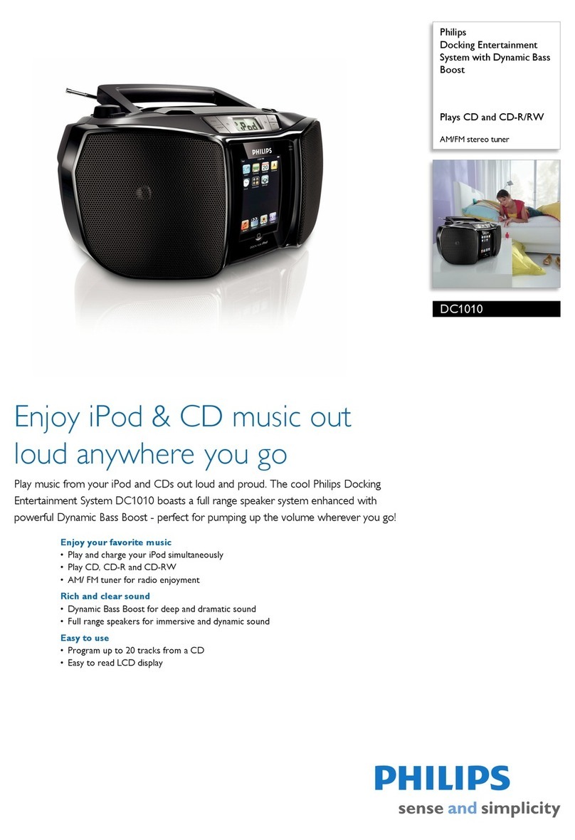 Philips DC1010 - annexe 2 Specifications