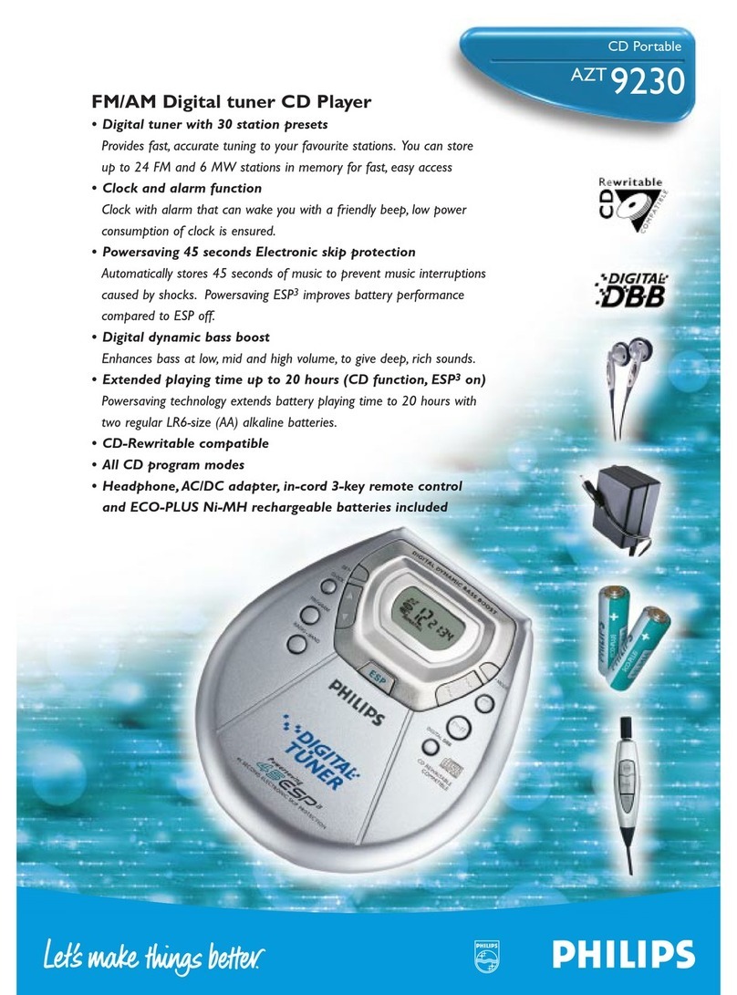 Philips AT9230 User manual