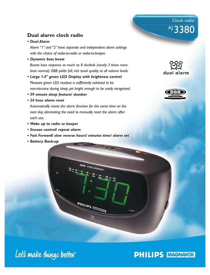 Philips XP AJ 3380 Specifications