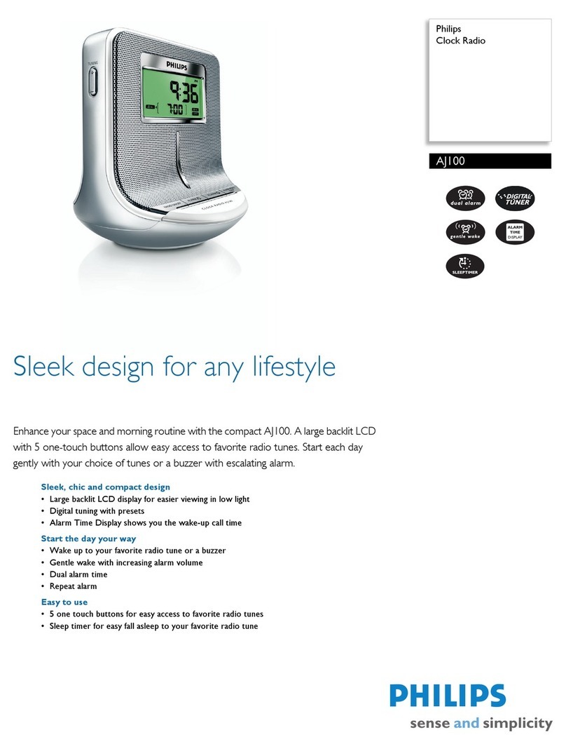 Philips AJ100 Specifications