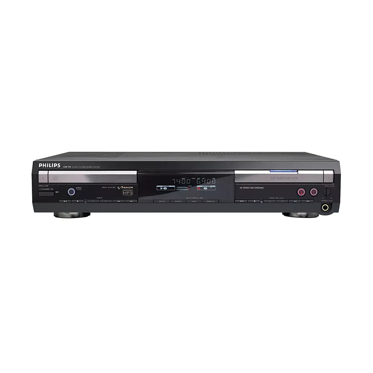 Philips CDR-795 User manual