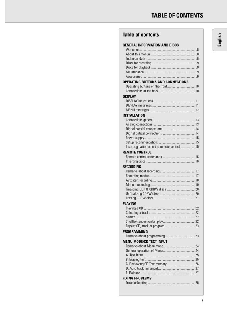 Philips CDR770BK99 user guide