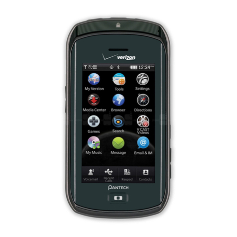 Pantech Crux User manual