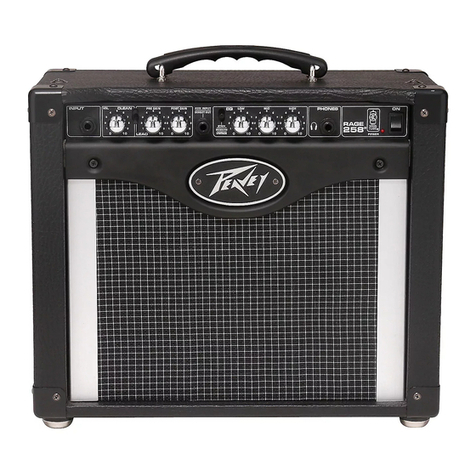 Peavey Rage 258 operating manual