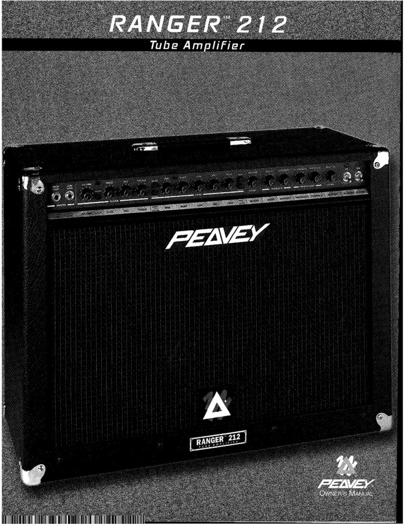 Peavey Ranger 212 User manual Peavey Ranger 212 User manual