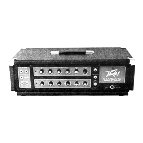 Peavey Mark III Series Standard operating guide