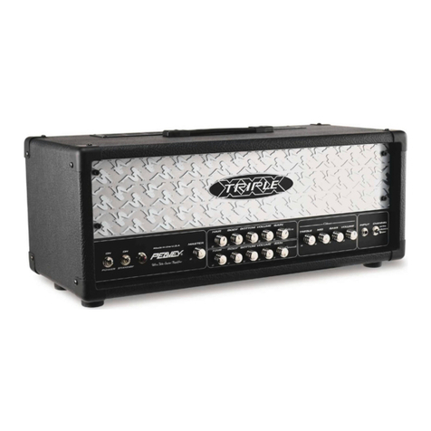 Peavey Triple XXX User manual Peavey Triple XXX User manual
