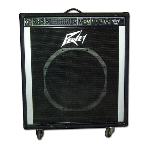 Peavey TNT 150 User manual Peavey TNT 150 User manual